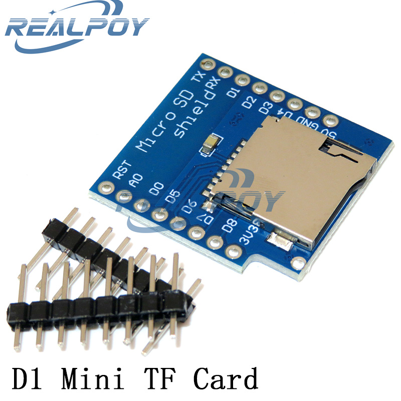 D1 Mini TF Card Module Micro S - Sd Card Module Spi incelemesi ve fiyatı
