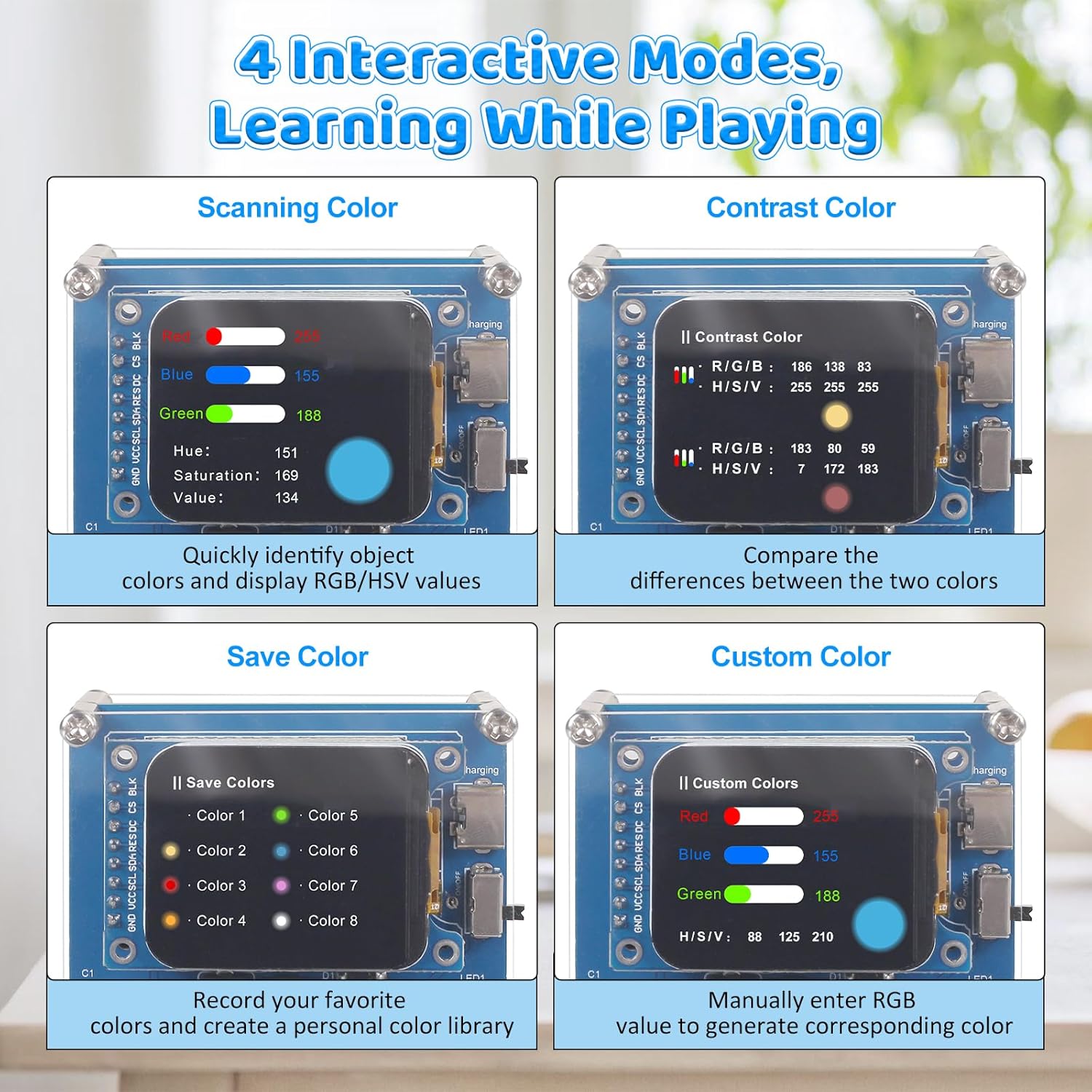 DIY Color Recognition Solderin - Hobby Diy Electronics Kit incelemesi ve fiyatı