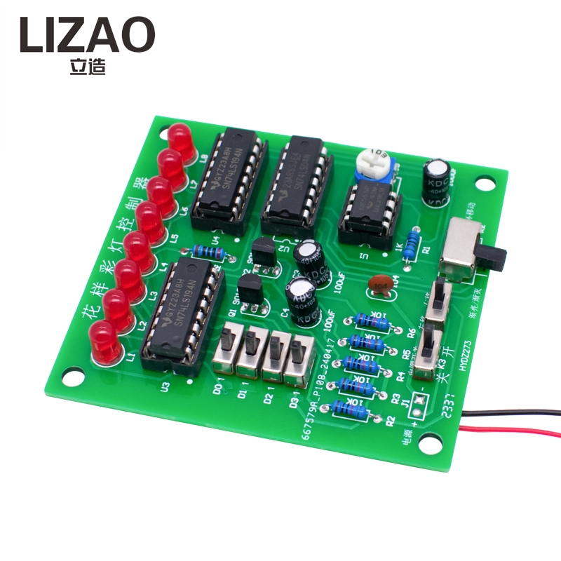 LED Flowing Light Controller D - Hobby Diy Electronics Kit incelemesi ve fiyatı