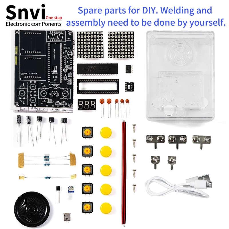 Snvi DIY Pixel Game Console Ki - Diy Box Electronics Mall incelemesi ve fiyatı