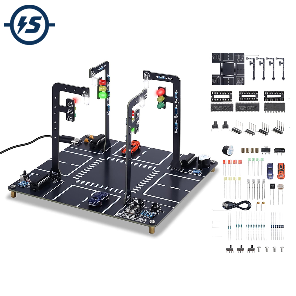 Traffic Light Simulator Kit wi - Diy Electronics Kits For Adults incelemesi ve fiyatı