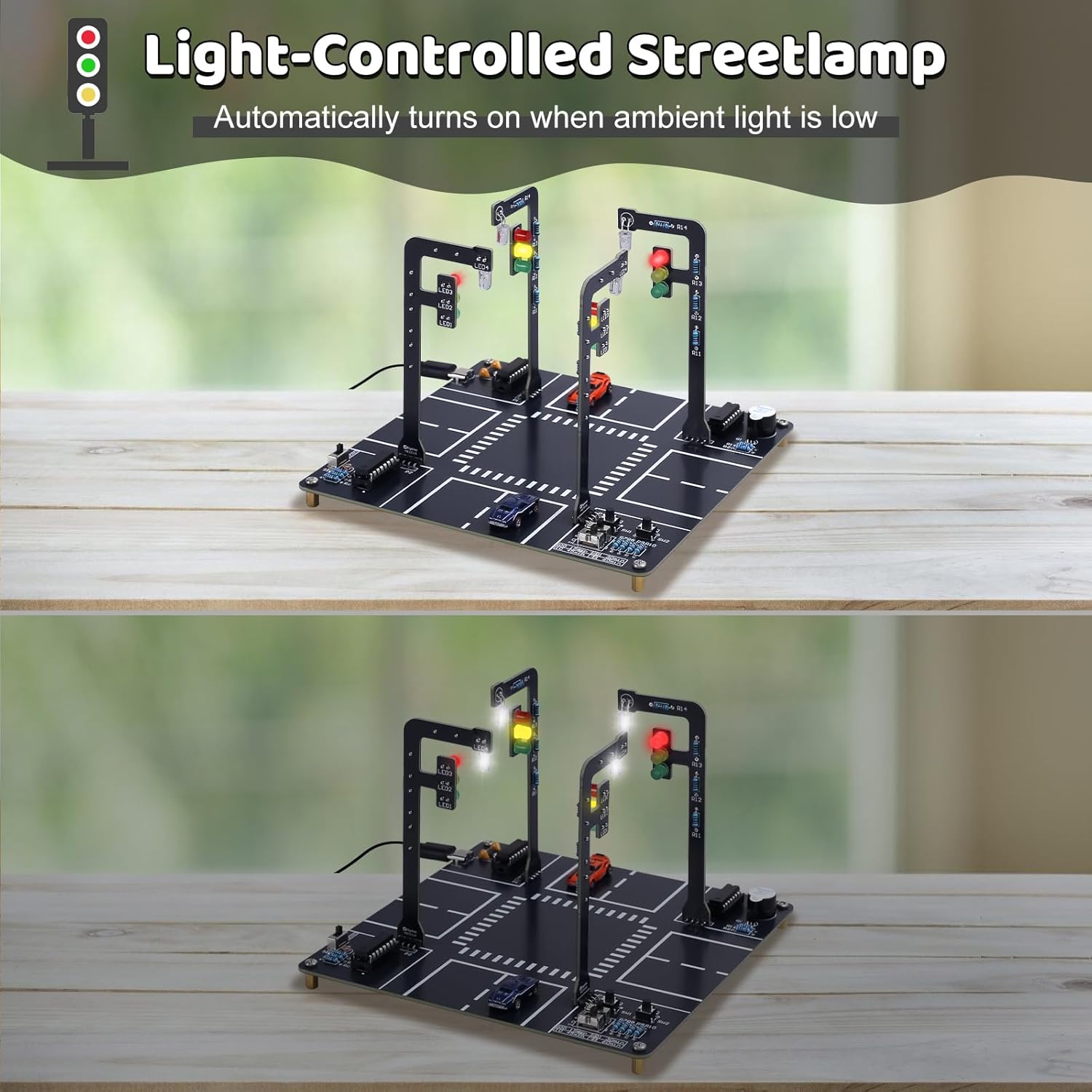 Traffic Light Simulator Kit wi - Diy Electronics Kits For Adults incelemesi ve fiyatı