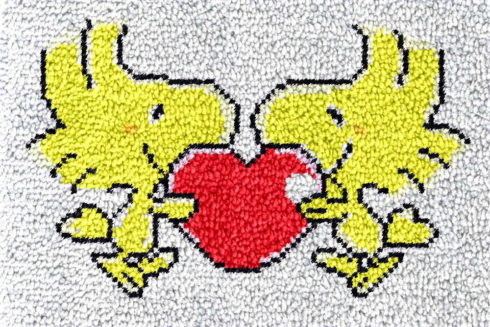 Latch hook rug kits with print - Diy Electronics Kits For Adults incelemesi ve fiyatı