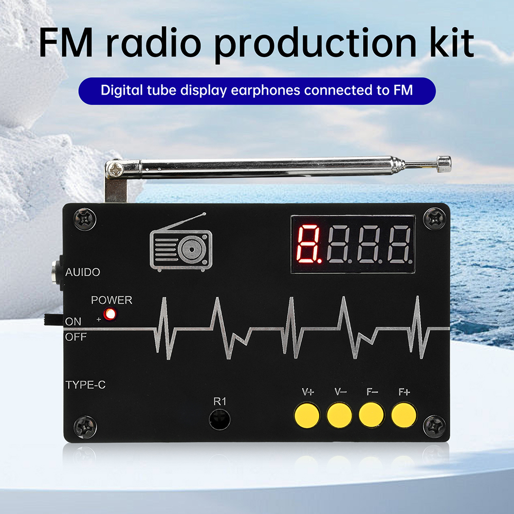 DIY RDA5807M Radio Kit 87-108M - Diy Electronics Youtube incelemesi ve fiyatı
