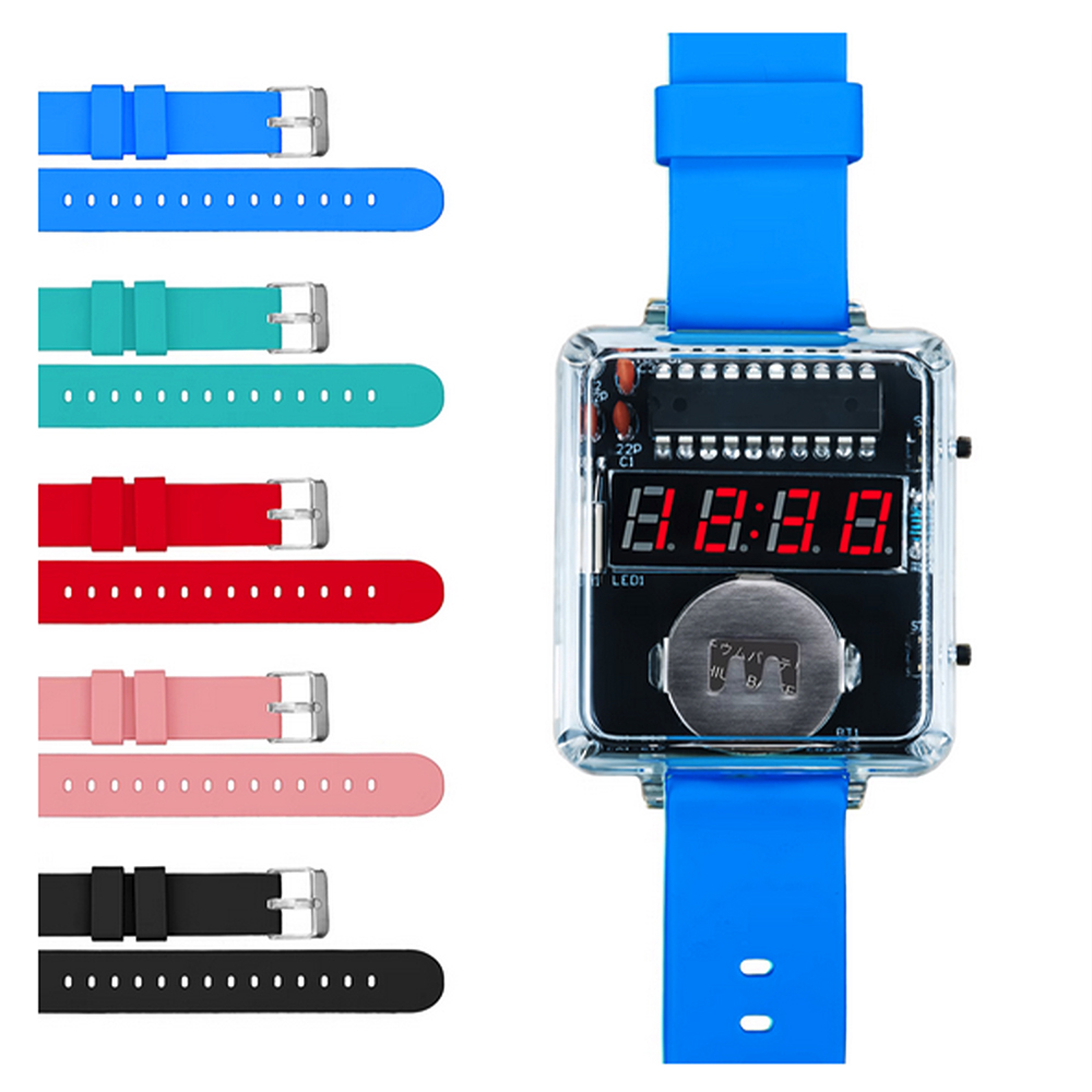 DIY Electronic Watch Kit 0.28' - Diy Electronics Youtube incelemesi ve fiyatı